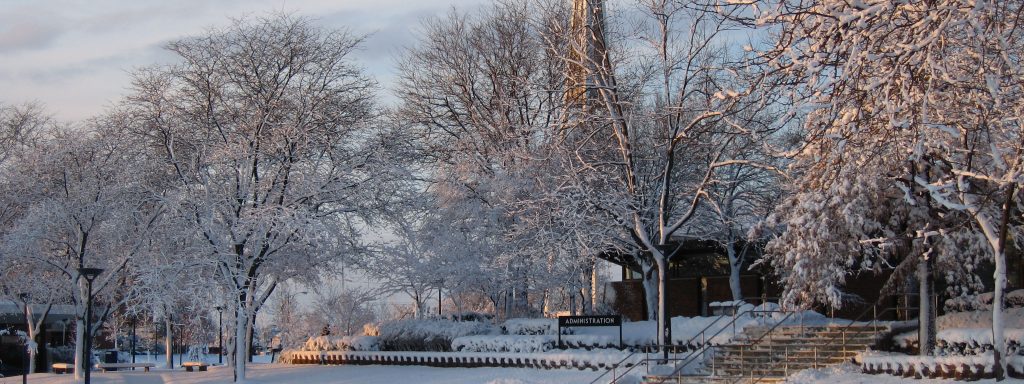 Image - Winter at Schoolcraft College