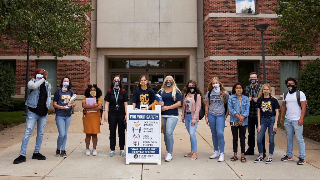 Students in front of McDowell