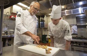 Chef with Student