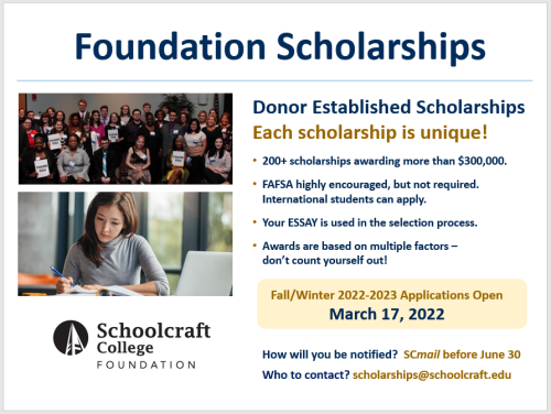 Foundation Scholarships