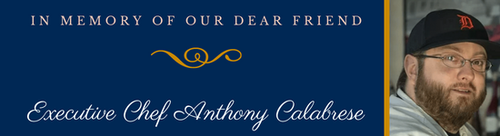 Executive Chef Anthony Calabrese Memorial Fund button
