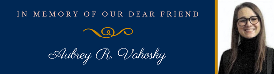 Audrey Vahosky Memorial Button