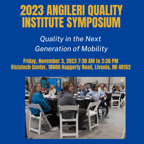2023 Angileri Quality Institute Symposium