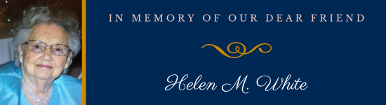 Helen Whte Tribute Button