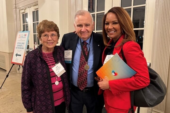 Photo of Dr.McDowell, Ann McDowell and Carolyn Clifford